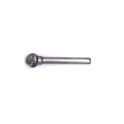 MASTER® Carbide Burr D121206 DC Ball Nose 6mm Shank - Double Cut